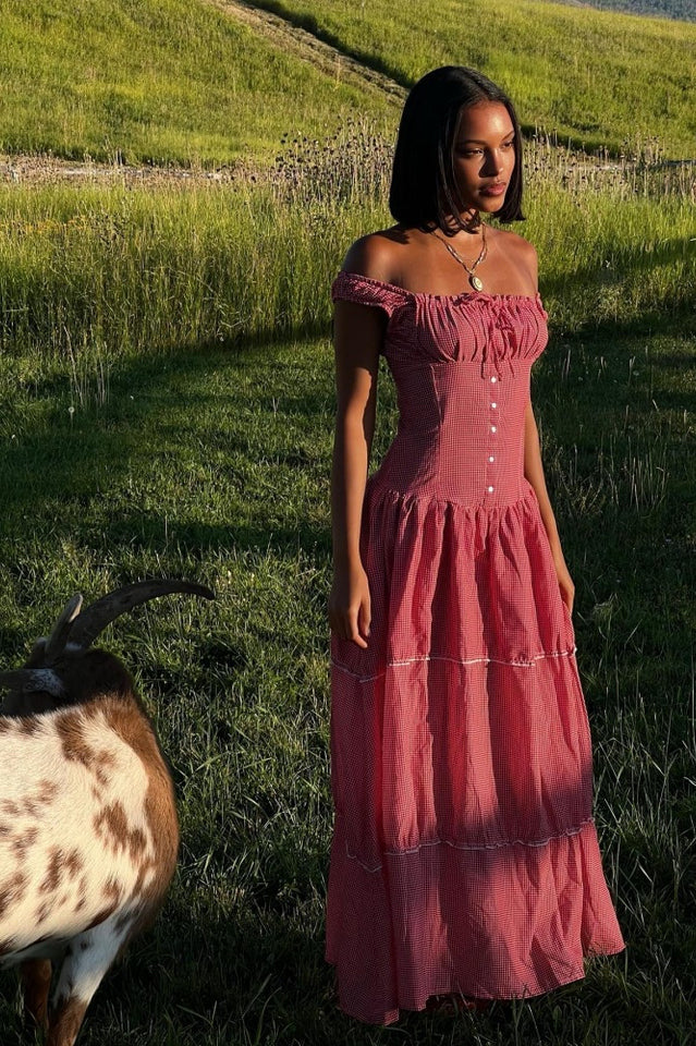 Christabelle Ruffle Maxi Dress