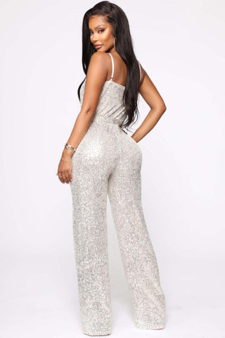 Can't Hide The Shine Sequin Jumpsuit