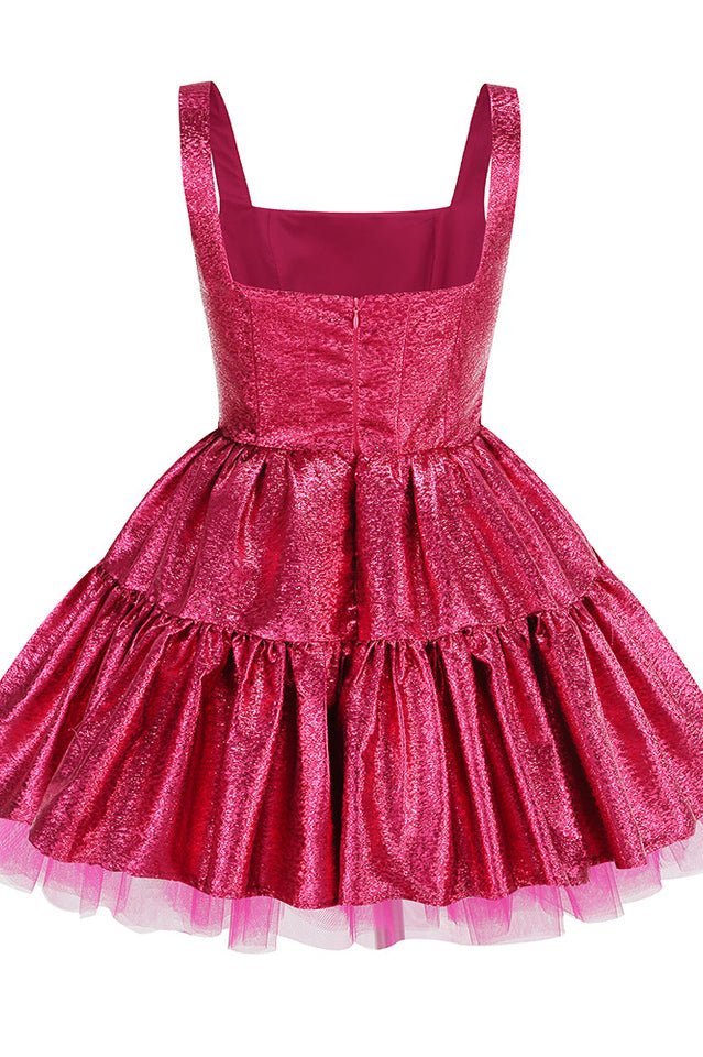 Flowers Print Sundress Tea Dress