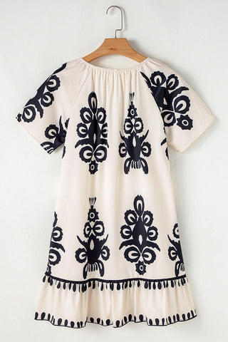 Vacation Bohemian Mini Dress