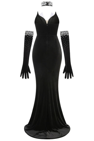 Dylan Elegant Off-Shoulder Evening Dress