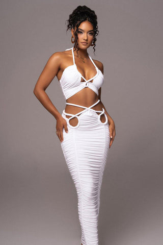 Kaitlyn Halter Maxi Dress