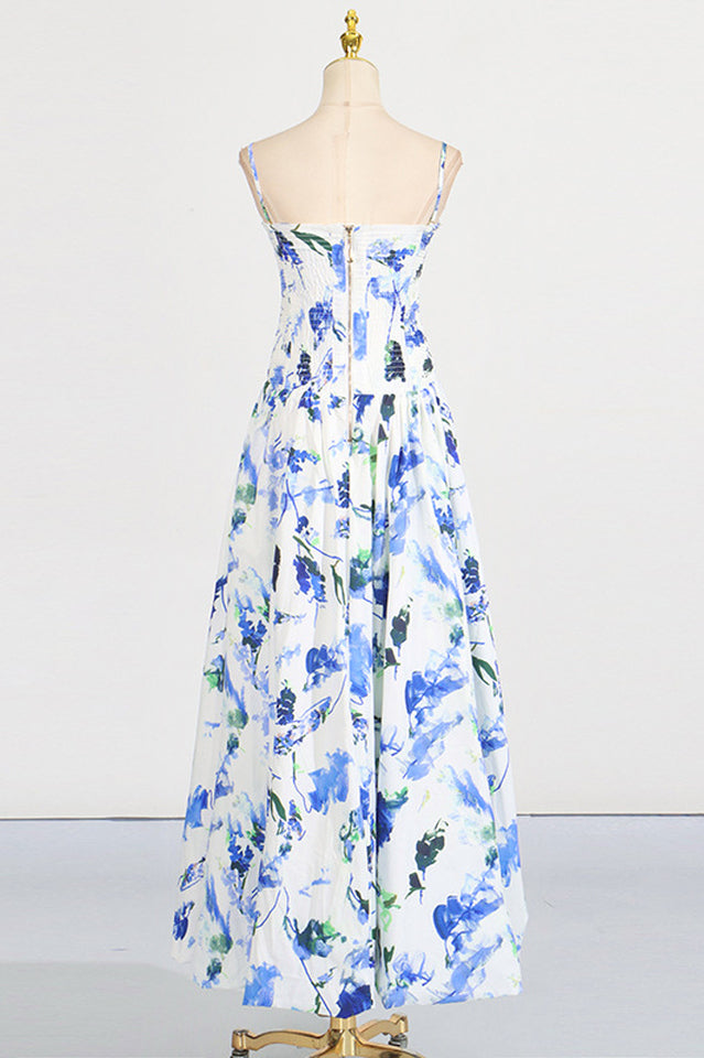 Violette Bubble Hem Maxi Dress