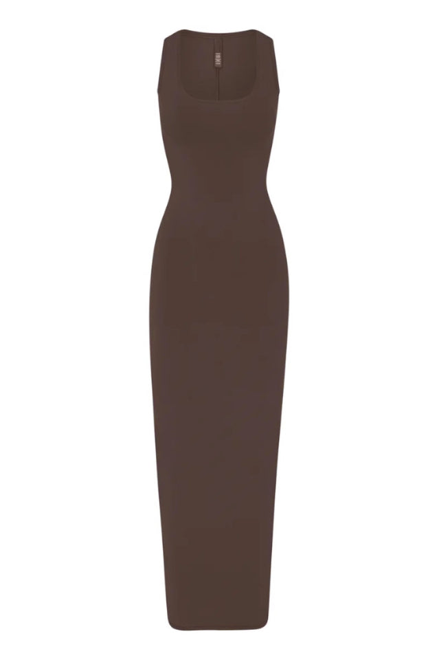 SKIMS New Vintage Scoop Neck Maxi Dress