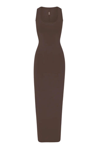 SKIMS New Vintage Scoop Neck Maxi Dress