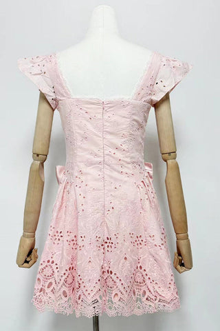 Giglio Broderie Anglais Mini Dress