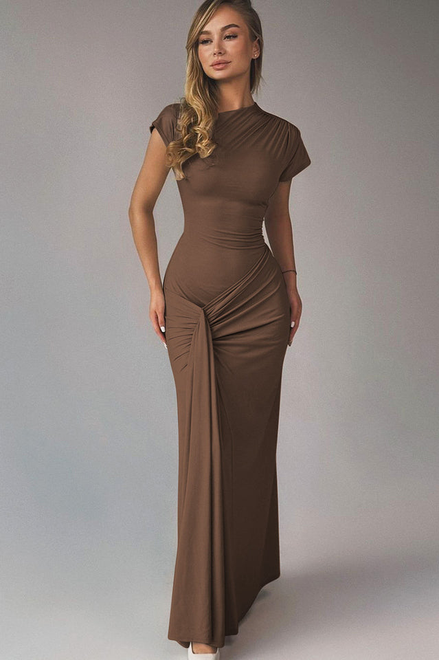 Tea Bodied Maxi Dress