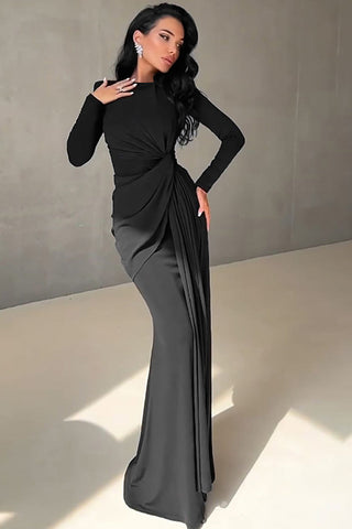 Amanda Twist Front Maxi Dress