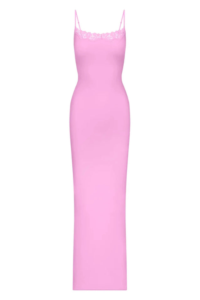 SKIMS Fits Everybody Lace Slip Dress