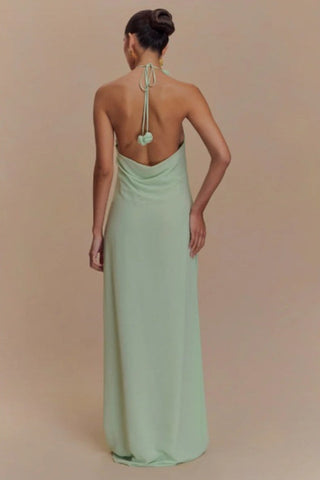 Rosalia Cowl Neck Maxi Dress