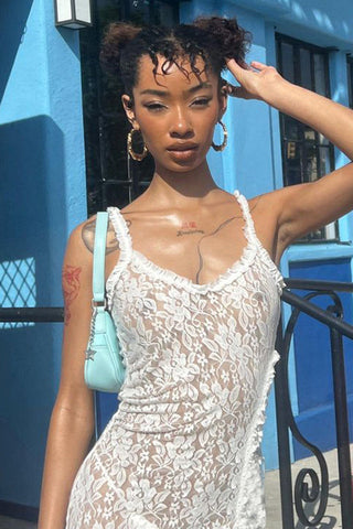 Masie See Through Maxi Dress