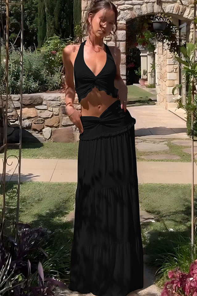 KATYA Maxi Skirt Set