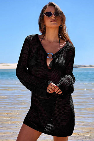 Crocheted Mini Beach Dress