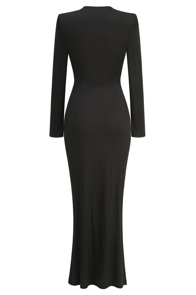 Circular Mood Stone Long Sleeve Dress