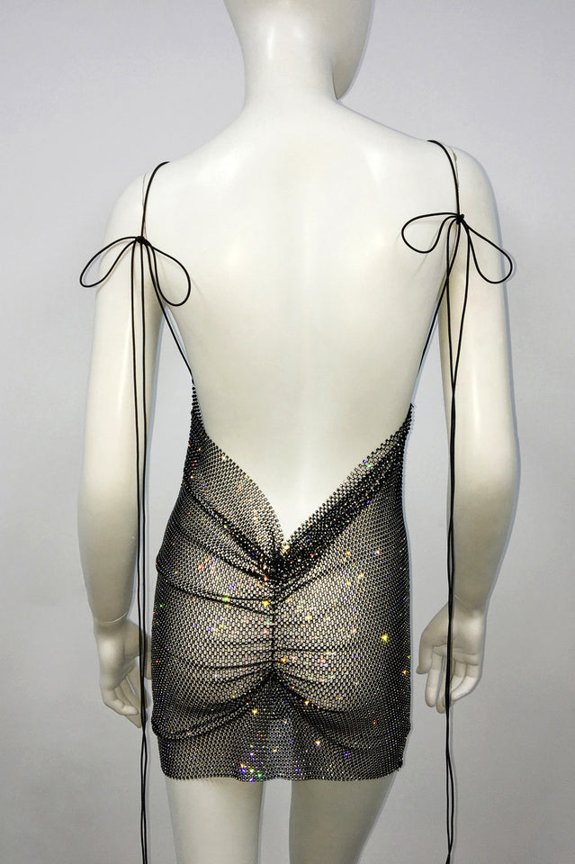 Nancy Glitter Mini Dress