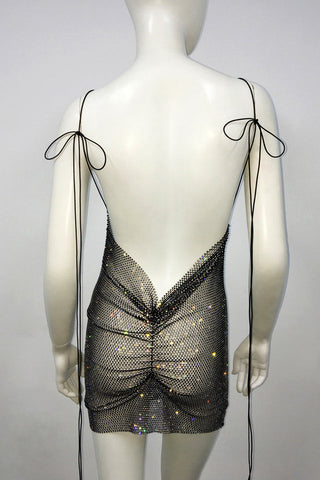 Nancy Glitter Mini Dress