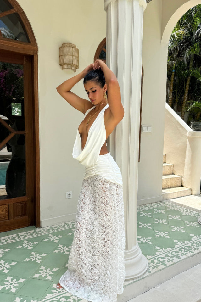 Kita Textured Maxi Dress