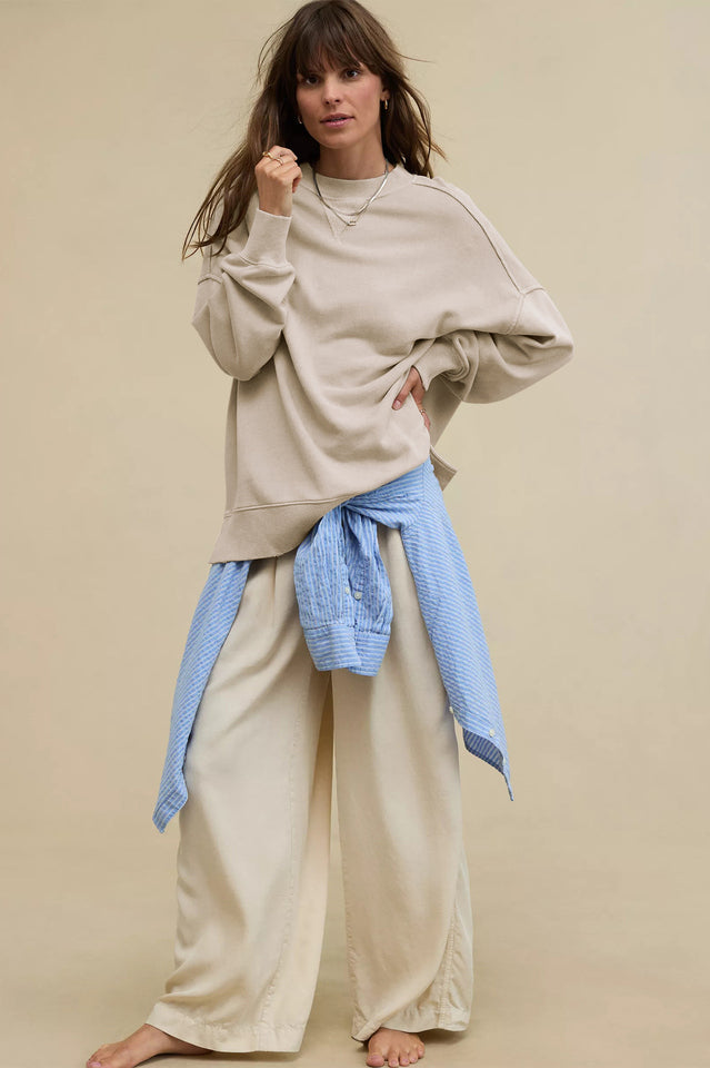 Hamptons Cotton Blend Pullover Sweater