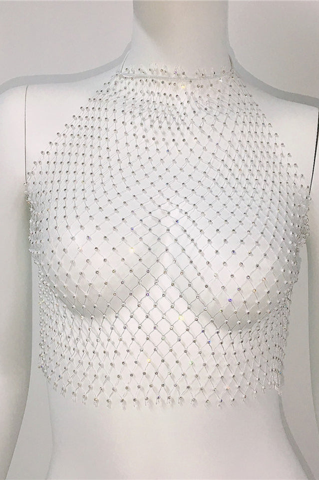 Hand-Woven Fishing Net Cover Up