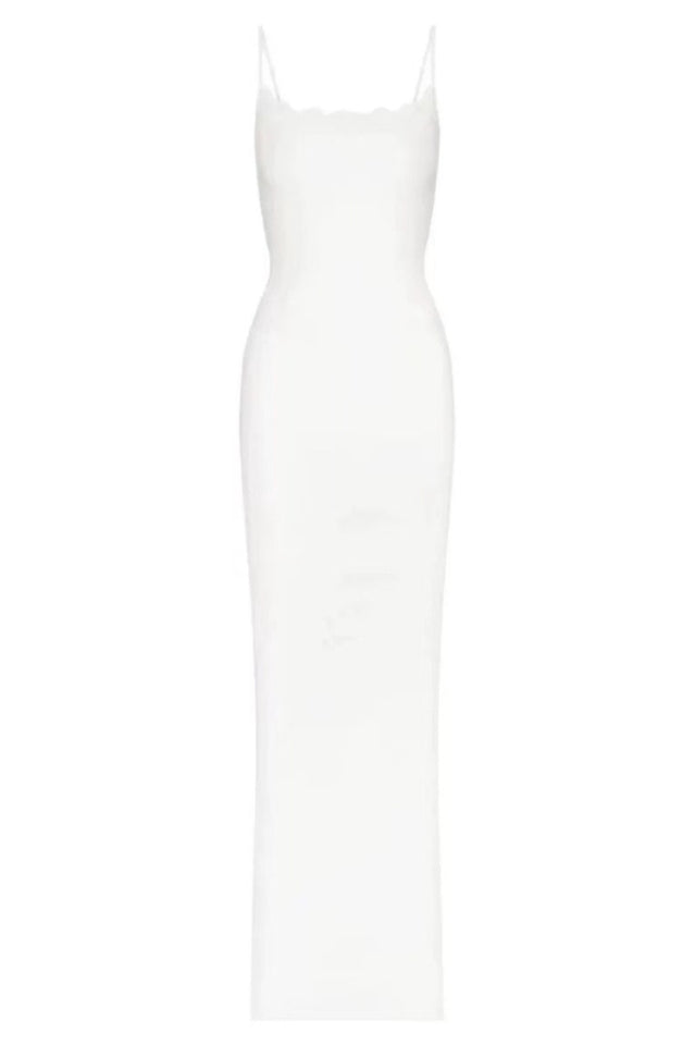 SKIMS Fits Everybody Lace Slip Dress
