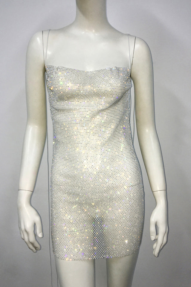 Nancy Glitter Mini Dress