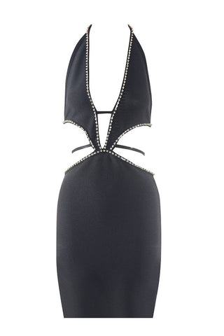 Egypt Black Mini Dress