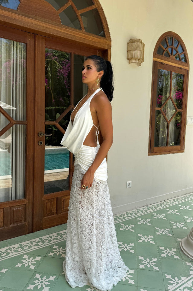 Kita Textured Maxi Dress