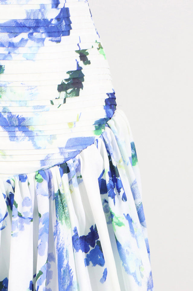 Violette Bubble Hem Maxi Dress