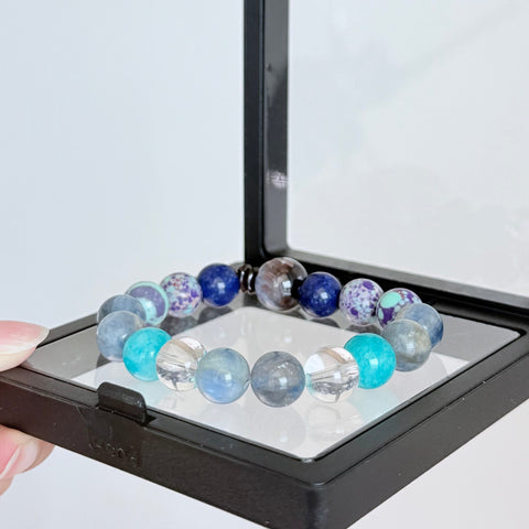 Ocean Blue Gemstone Bracelet