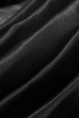 Presley Crepe Ruffle Shoulder Gown Dress