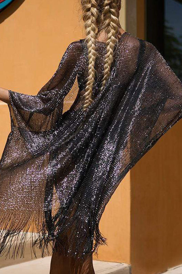 Metallic Sparkle Cover Up