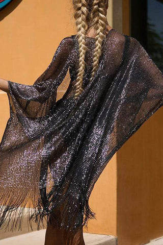 Metallic Sparkle Cover Up