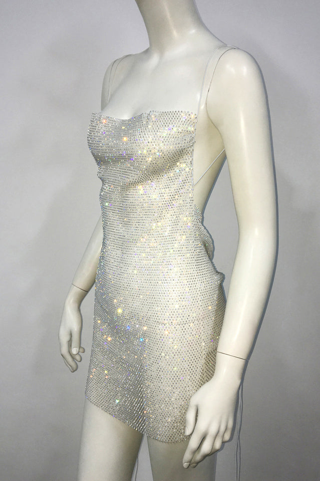 Nancy Glitter Mini Dress