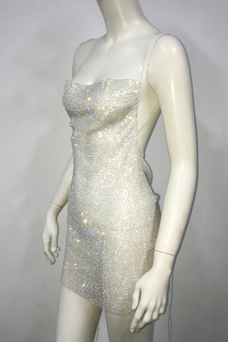 Nancy Glitter Mini Dress