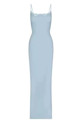 SKIMS Fits Everybody Lace Slip Dress