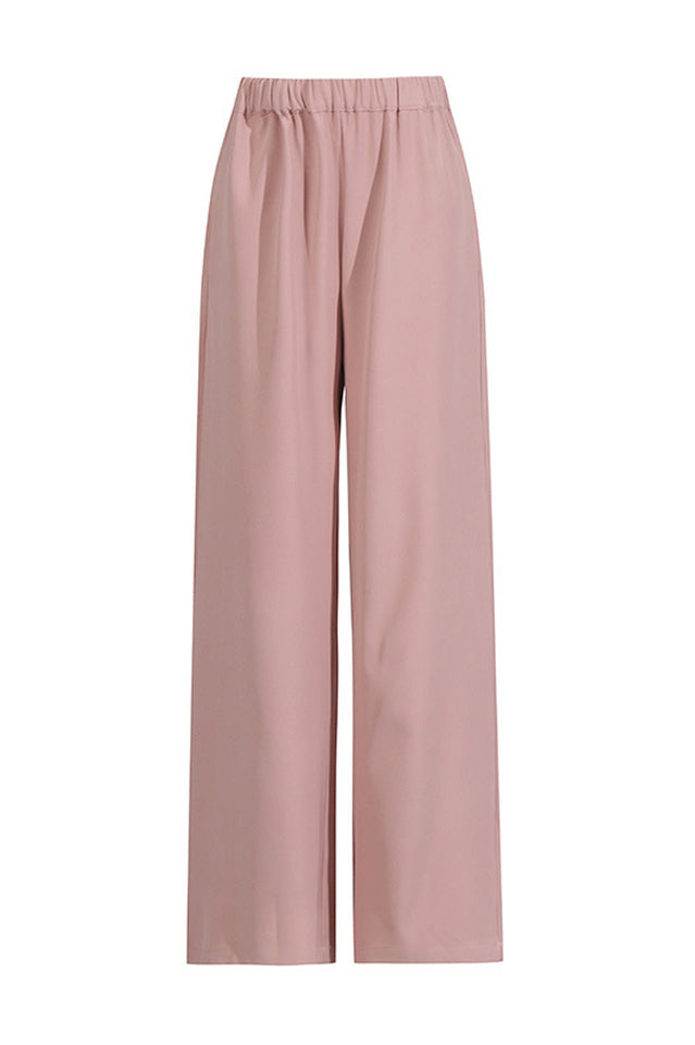 Ambrea Shawl Ruch Cutout Pants Set