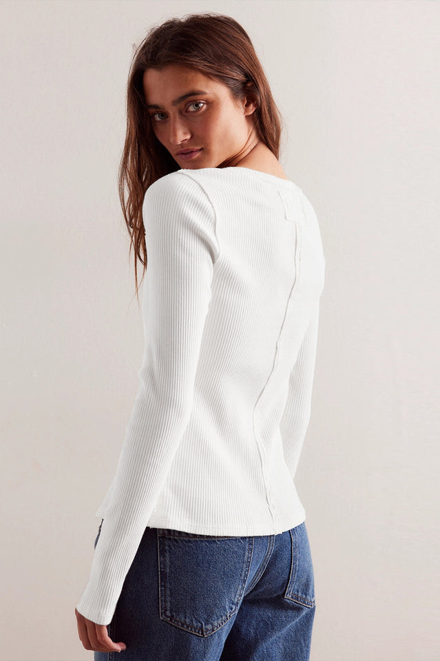 Crew Neck Long Sleeve Cardigan