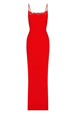 SKIMS Fits Everybody Lace Slip Dress
