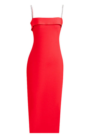 Alani Embellished Strap Bandage Dress
