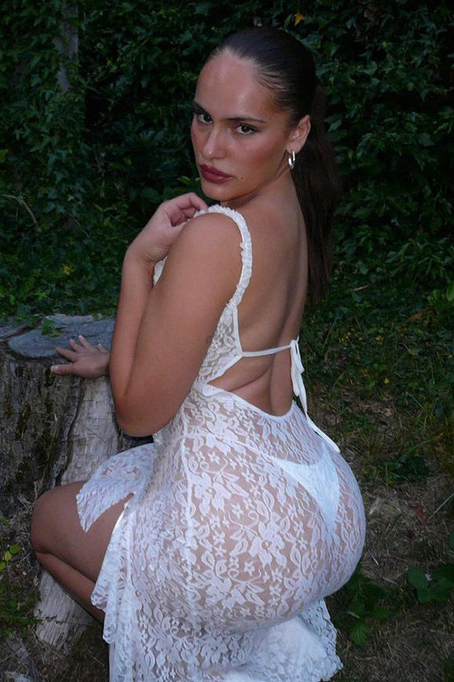 Masie See Through Maxi Dress