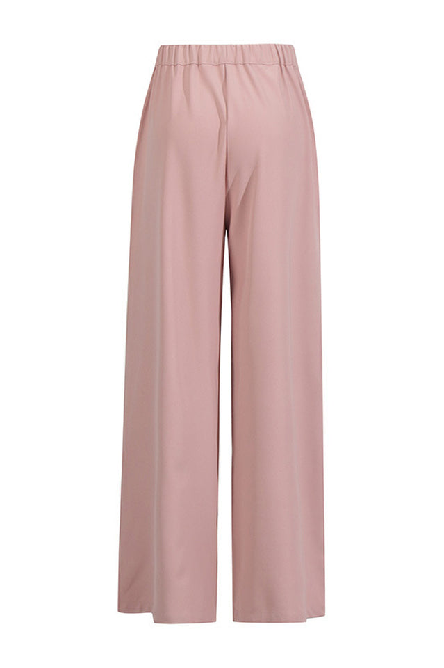 Ambrea Shawl Ruch Cutout Pants Set