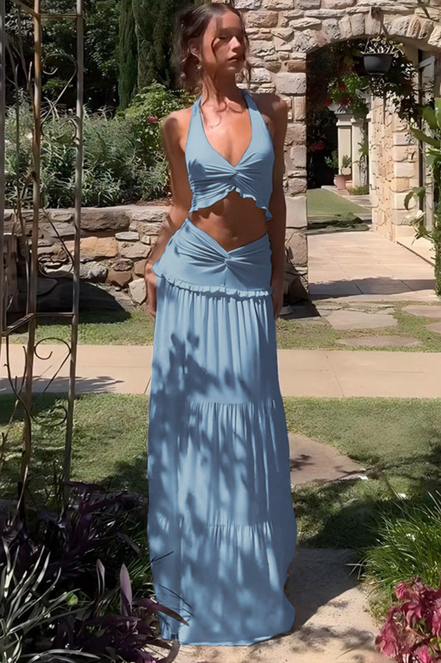 KATYA Maxi Skirt Set