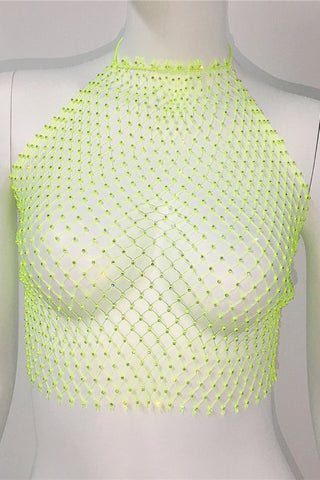 Hand-Woven Fishing Net Cover Up
