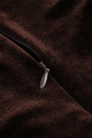 Velvet Corset Maxi Dress