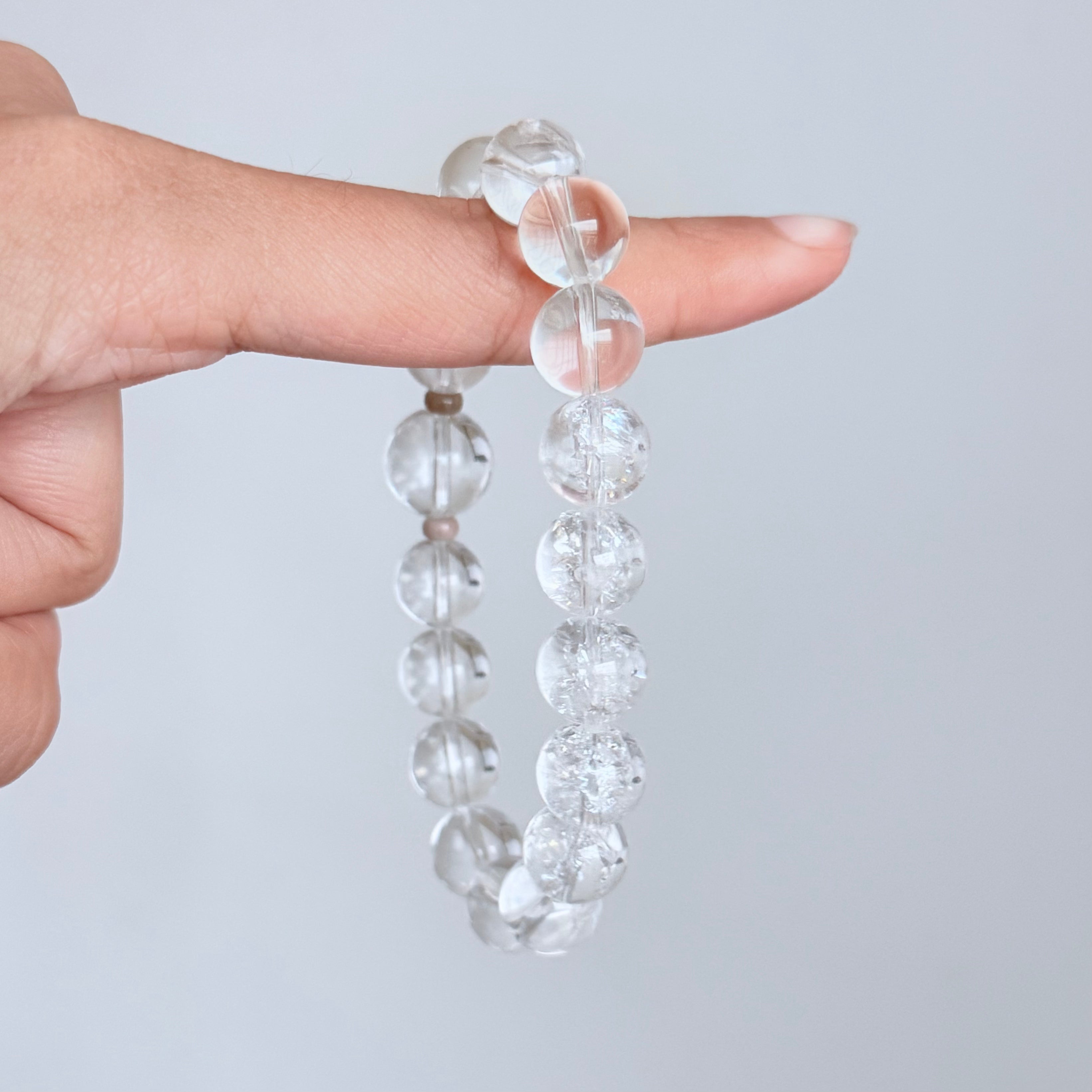 Clear Quartz Crystal Bracelet