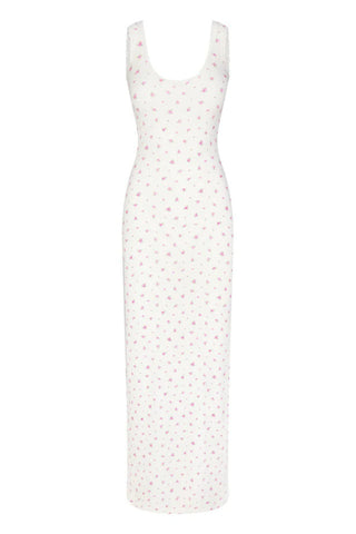 Soft Lounge Lace Scoop Neck Dress