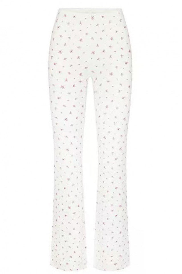 Soft Lounge Lace Pants Set