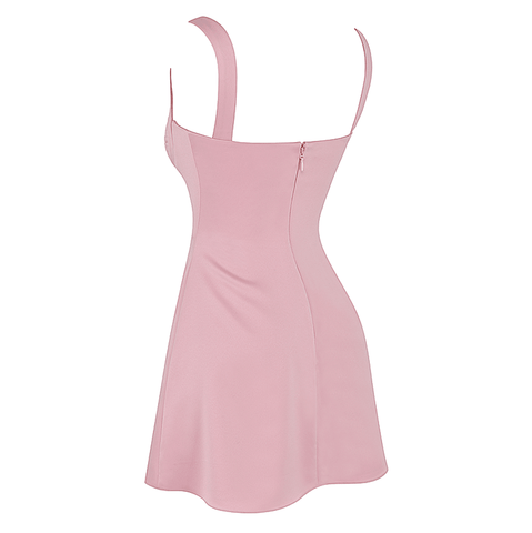 Baby Bella Satin Mini Dress