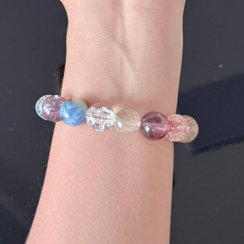 Rainbow Aura Crystal Bracelet