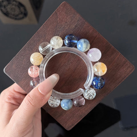 Rainbow Aura Crystal Bracelet
